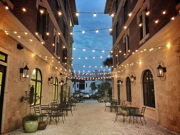 market string lights
